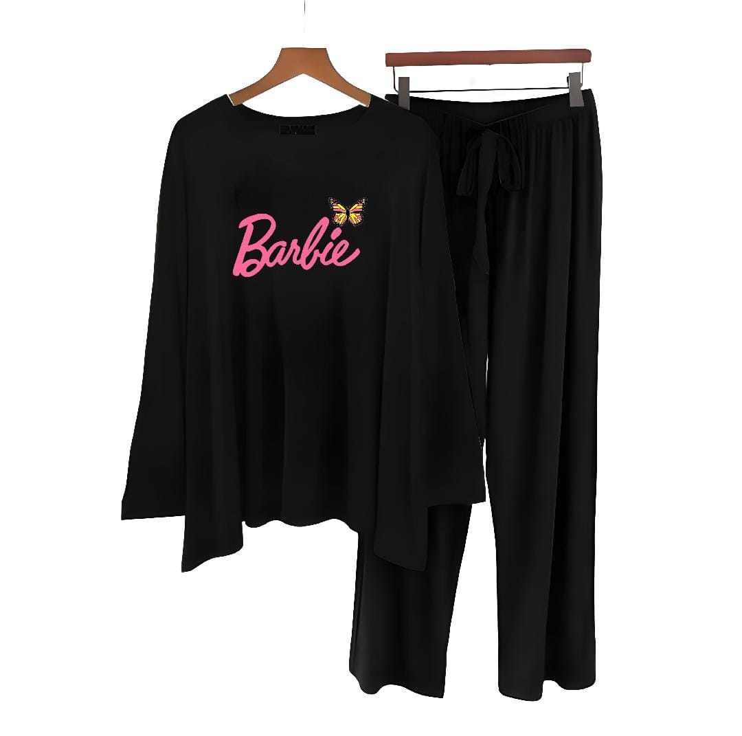 full sleeves T-shirt and trouser  woman night suit