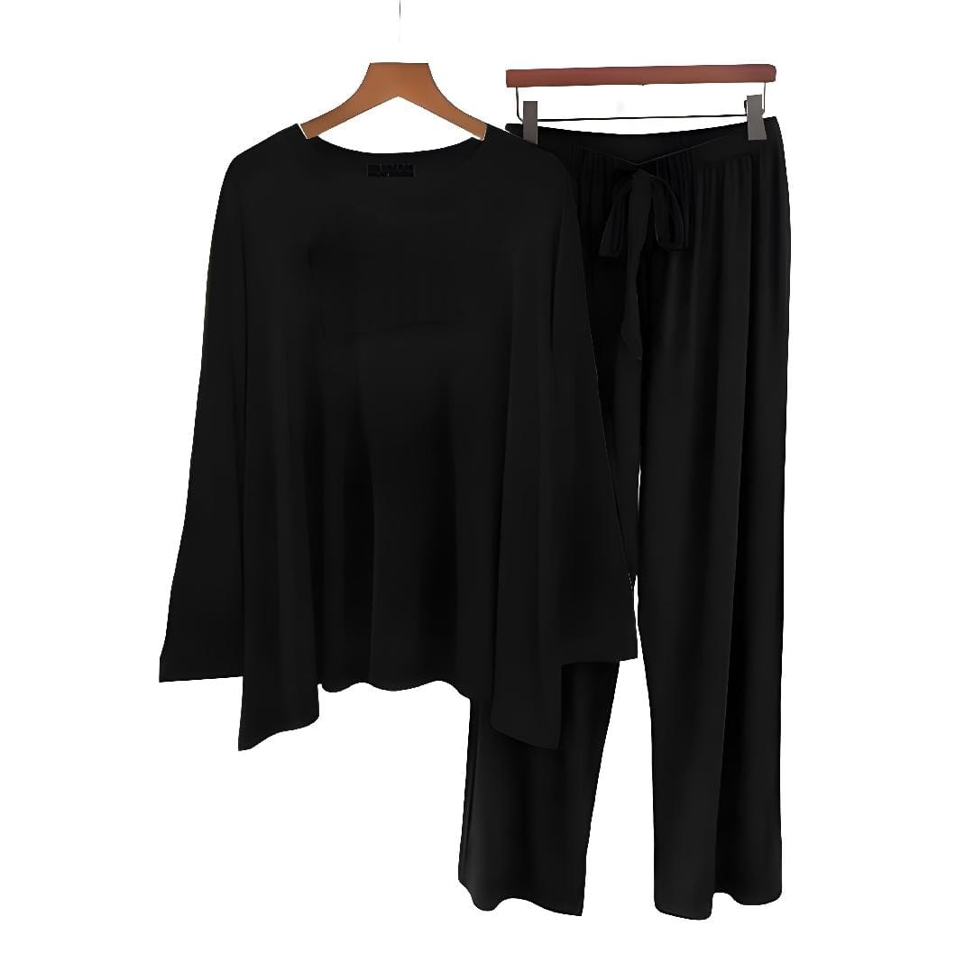 full sleeves T-shirt and trouser  woman night suit
