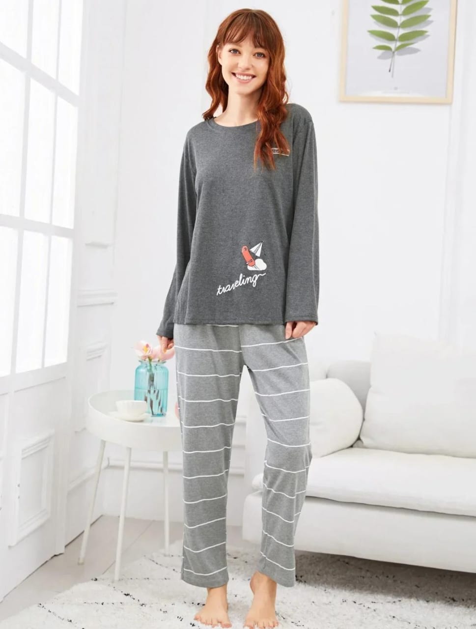 Graw Travelling Printed Night suite