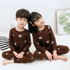 Brown Panda Printed Kids Wear (Each)